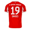 Camisa de Futebol Bayern Munich Alphonso Davies #19 Equipamento Principal 2025-26 Manga Curta